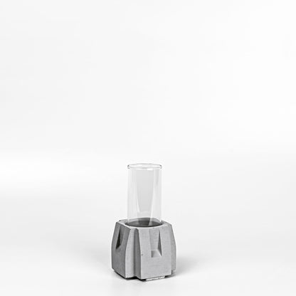 Beton Vase Pillar Diagonalansicht
