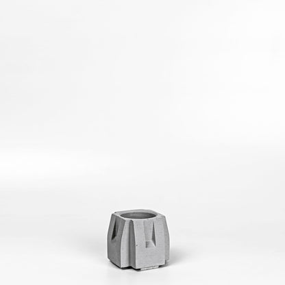 Beton Vase Pillar Diagonalansicht Sockel
