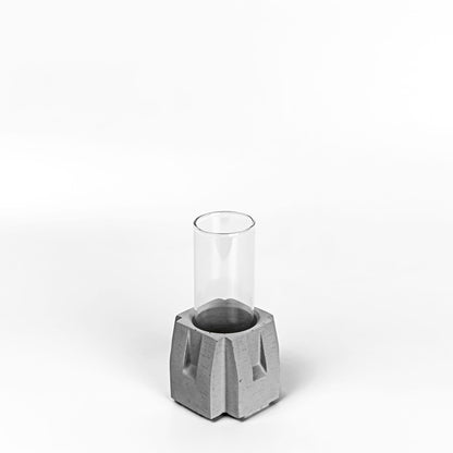 Beton Vase Pillar Frontalansicht