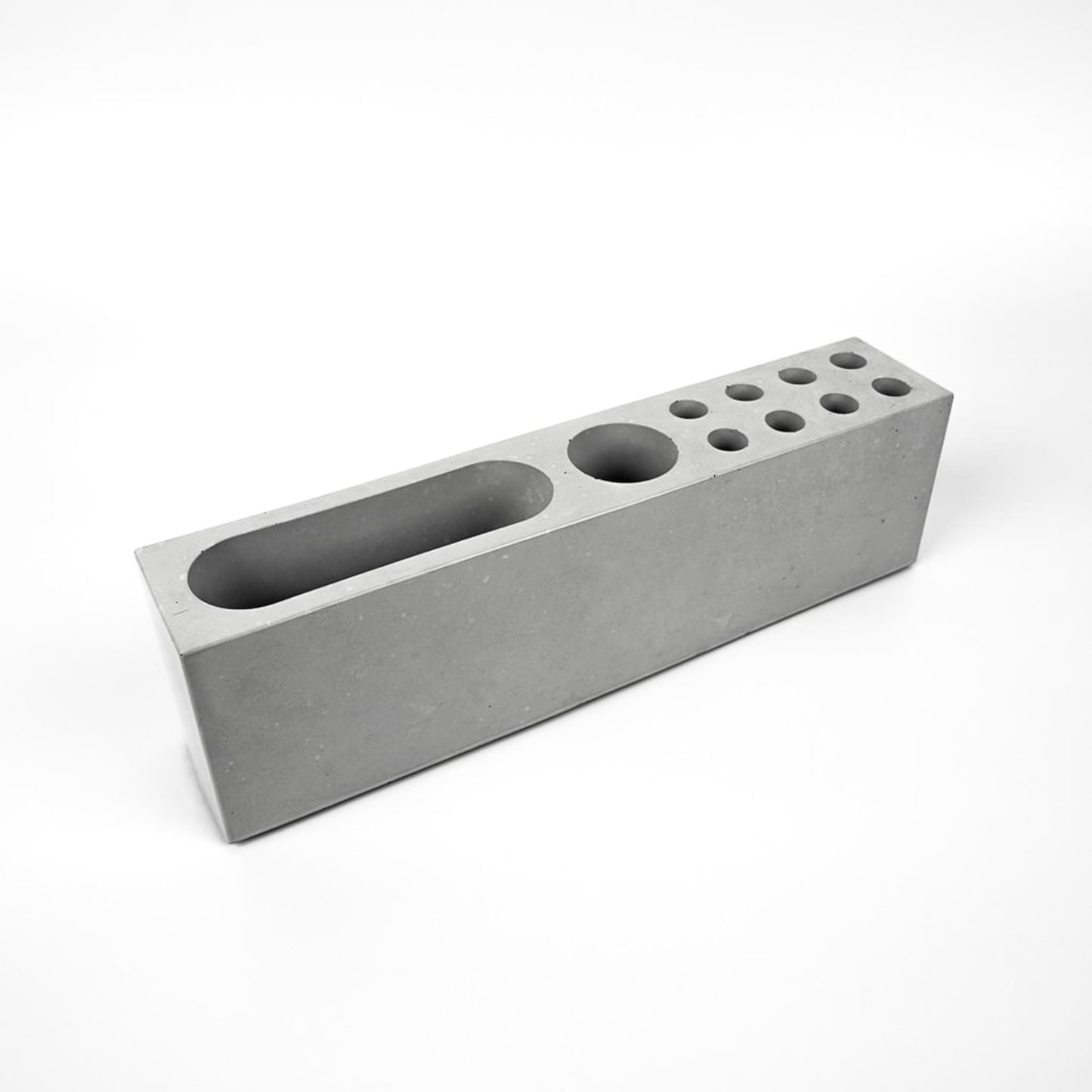 Detailansicht des Design Stiftehalters aus Beton