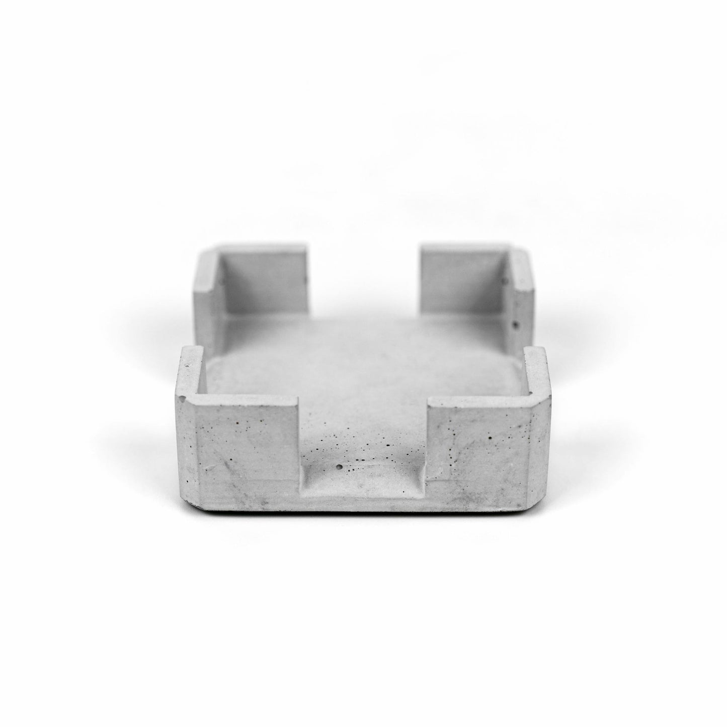 Post-it Halter aus Beton Vorderansicht minimalistisches Design