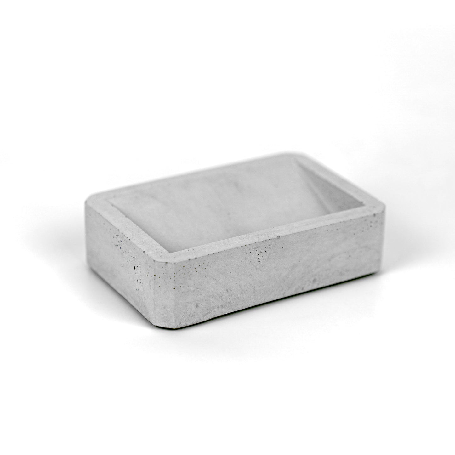 Visitenkartenhalter aus Beton Gesamtansicht minimalistisches Design