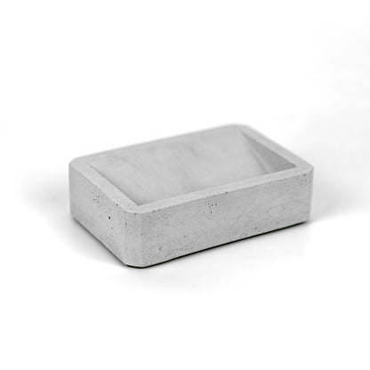 Visitenkartenhalter aus Beton Gesamtansicht minimalistisches Design