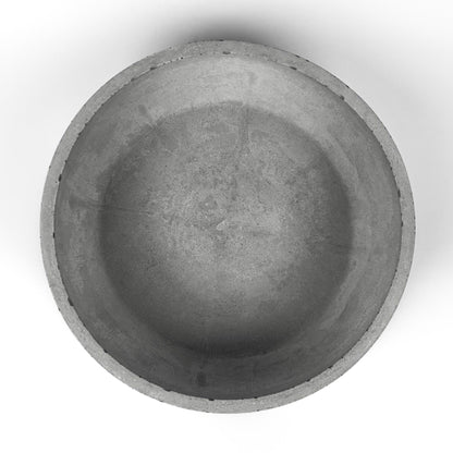 Ansicht von oben der Design Obstschale aus Beton