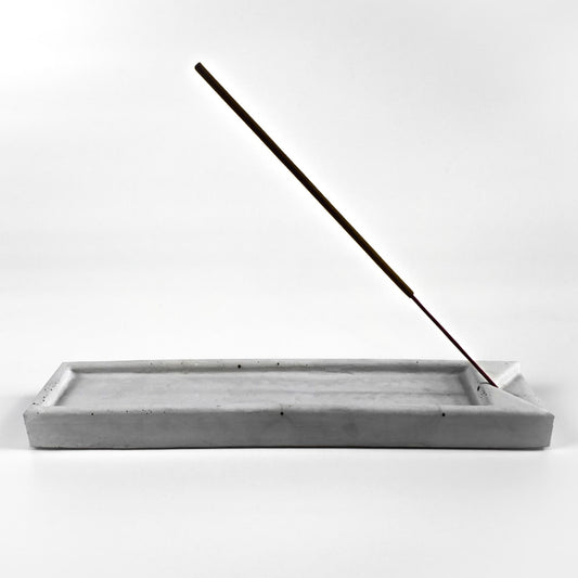 raeucherstaebchenhalter beton gesamtansicht frontal