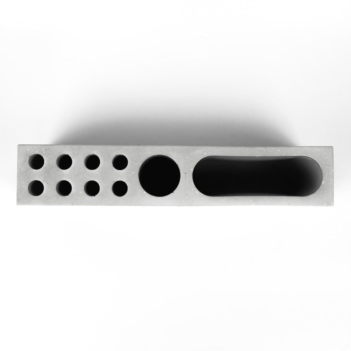 Ansicht von Oben des Stiftehalters aus Beton